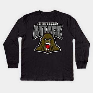 Silverback Attack Kids Long Sleeve T-Shirt